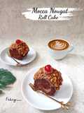 Mocca Nougat Roll Cake