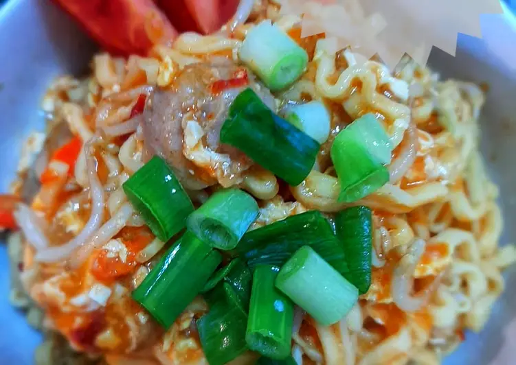 Cara Memasak Cepat Spicy Curry Ramen Mantul Banget