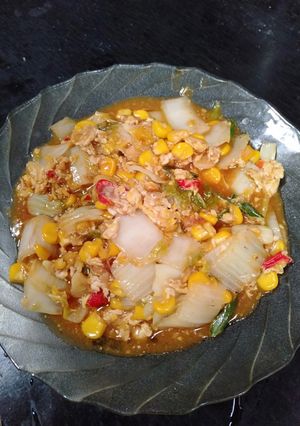 Foto resep Tumis sawi putih saus tiram