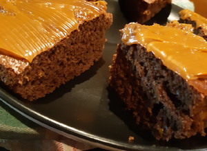 Una foto de Torta de chocolate con cocoa!!