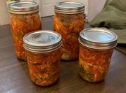 A picture of cabbage kimchi