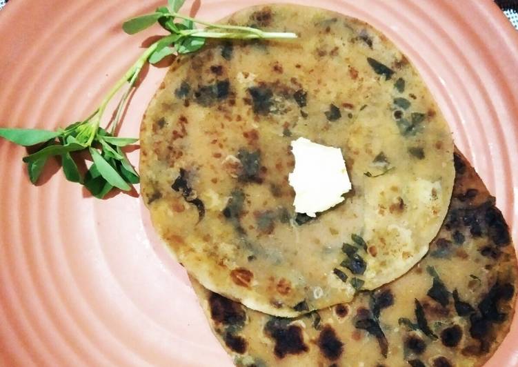 Methi paratha