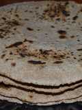 Chapati pan plano indio