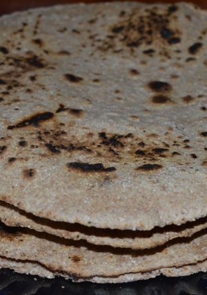 Una foto de Chapati pan plano indio