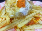 Una foto de sobrasada frita