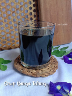 Foto resep Sirup Bunga Telang