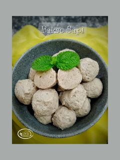 Foto resep 148. BAKSO SAPI