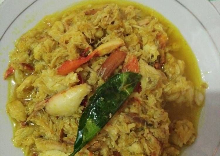 Kepiting kupas bumbu kare