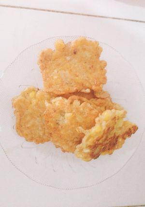 Hình của món Bánh bắp chiên.