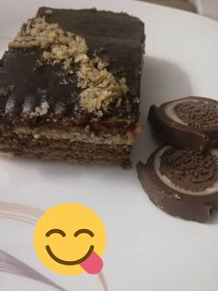 عکسی از دستور کیک یخچالی