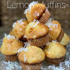 A picture of Lemon Muffins 🧁.
