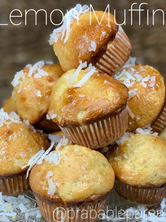 A picture of Lemon Muffins 🧁.