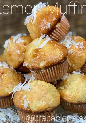A picture of Lemon Muffins 🧁.