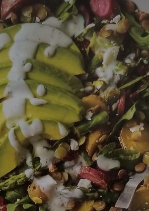 A picture of Vegetable salad.