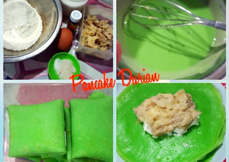 Bagaimana Membuat Pancake Durian yang Menggugah Selera