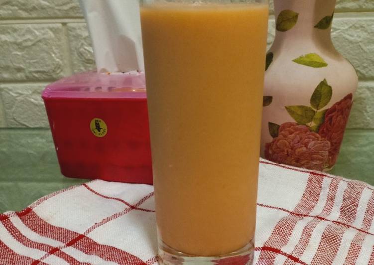 Resep Pepaya Smoothies Juice. #MinumanDiet yang Enak