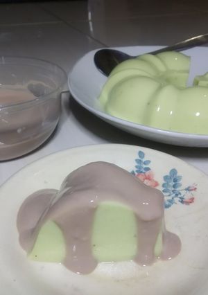 Foto resep Puding alpukat fla coklat