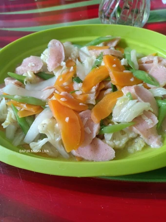 Cara Gampang Membikin Resep Capcay bakso ikan yang Lezat Anti Ribet, Sempurna