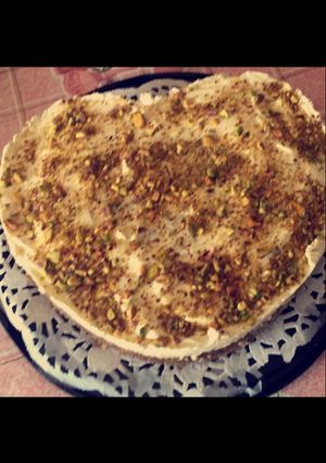 صورة لوصفة كيكة النسكافيه