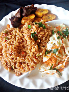 A picture of Jellof rice.
