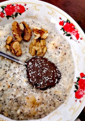 Φωτογραφία της συνταγής Vegan χυλός βρώμης 🥣
