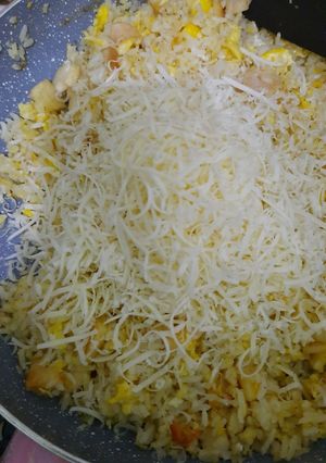 Foto resep Nasi Goreng Kuning Margarin Keju
