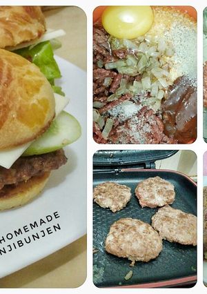 Foto resep Daging Burger BunjiBunjen