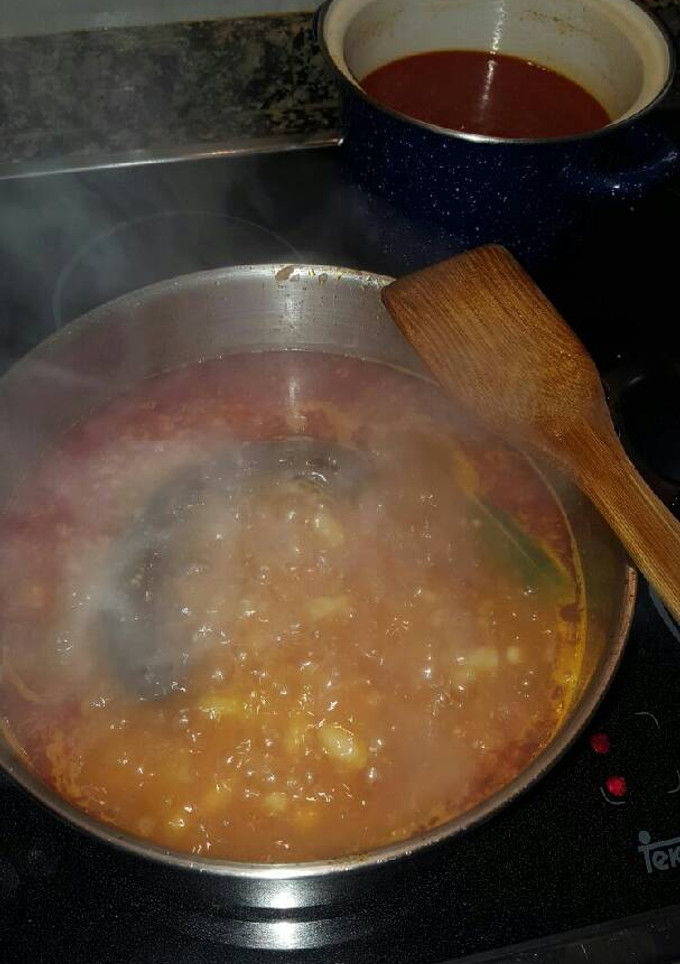 Una foto de Potaje de alubias blancas