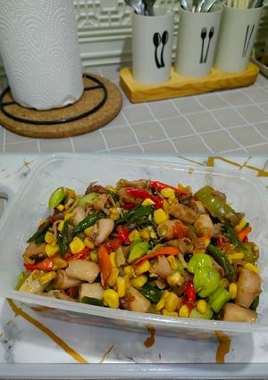 Foto resep Cumi Asin Pelangi