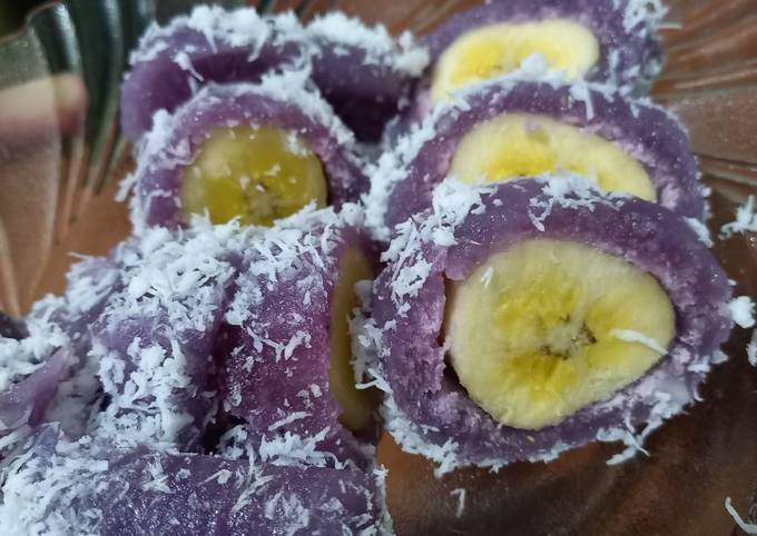 Resep Kue Mata Roda (Singkong Isi Pisang Kepok) oleh Nur Aina - Cookpad