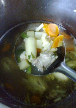 Foto resep Sup Ayam Terubuk