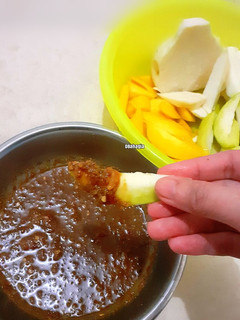 Foto resep Rujak Buah sambal kacang