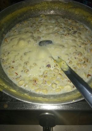A picture of Makhane ki kheer.