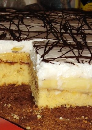 Piskótás pudingos süti by Meercy recept fotója