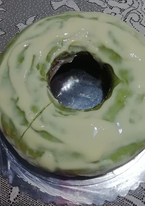 Una foto de Bolo verde de limão