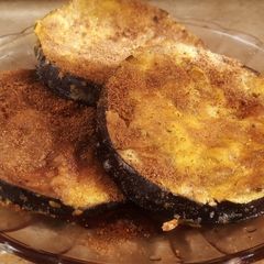 A picture of Baingan tawa fry.