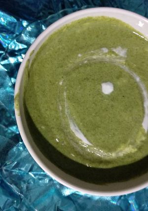 A picture of Bathua ka raita.