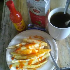 A picture of My breakfast.