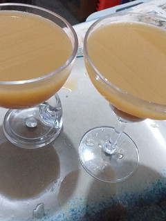 A picture of Cucumber apple and date lemonade.