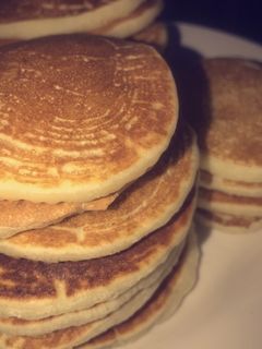 صورة لوصفة بان كيك ✨