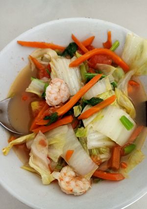 Foto resep Sop tanpa ayam untuk anak kost