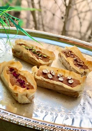 صورة لوصفة خبز الباي بالفيلو 😍