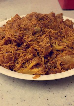 صورة لوصفة كبسه بفخوذ دجاج 🍗