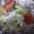 Green chutney mix Salad
