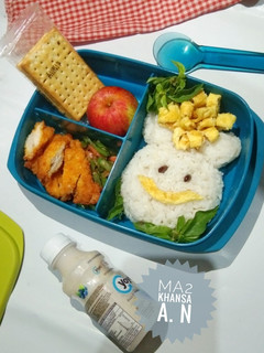 Foto resep Nasi Bento Simple Alaku
