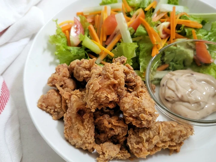Langkah Gampang Menyiapkan Resep Chicken Karaage yang Lezat Sekali Anti Ribet, Mantap Sekali