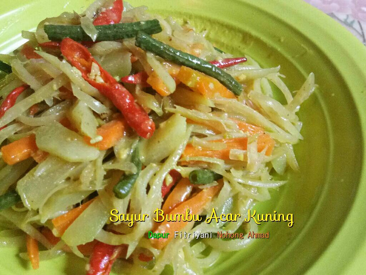 Wajib coba! Resep memasak 🍲 Sayur Bumbu Acar Kuning ala Dapur Fitri 🍲  lezat