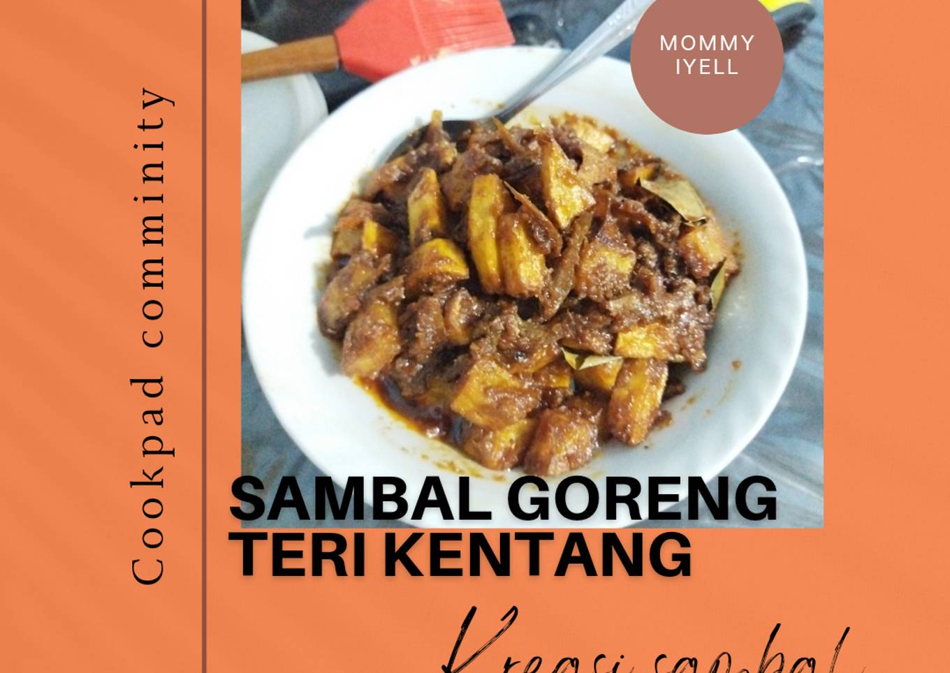 Sambal goreng teri kentang