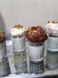 Golgappa dessert with paan shots