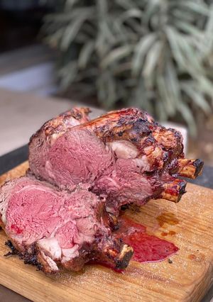 Una foto de Rib eye entero